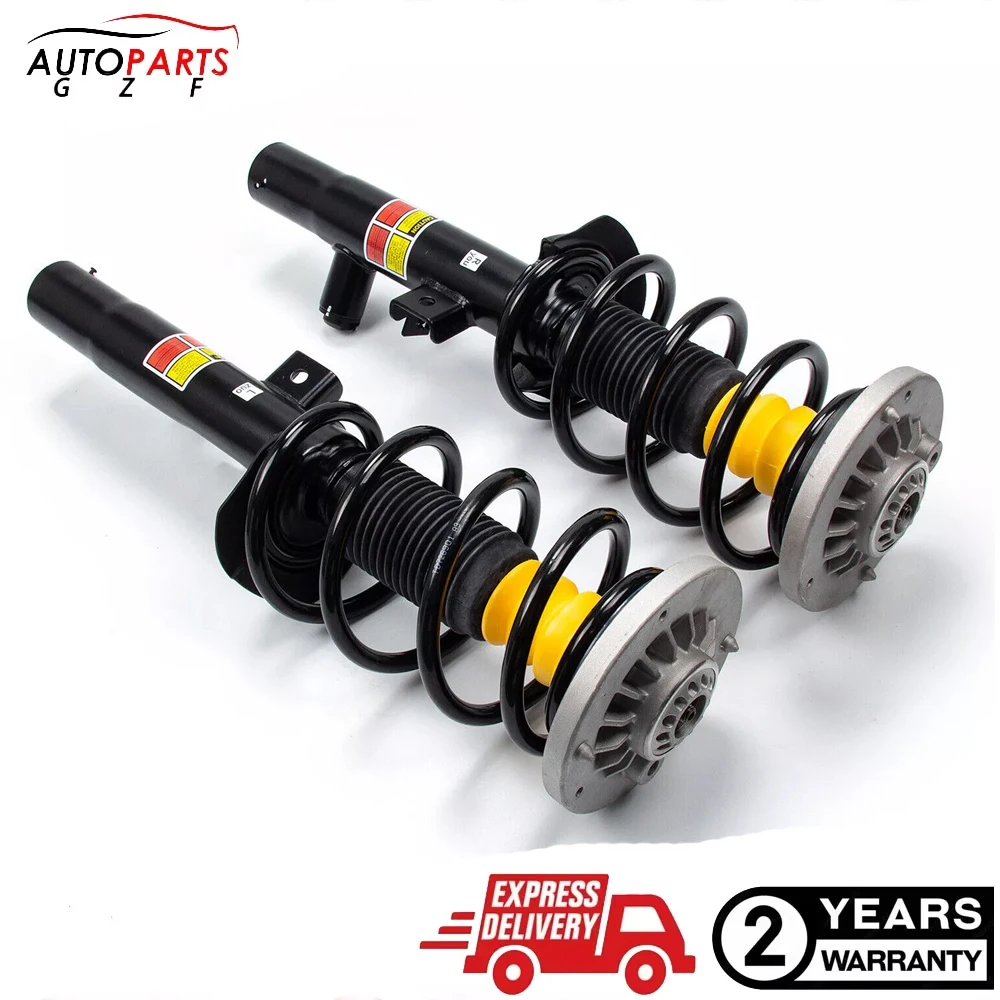 

1 Pair Front Shock Absorber Struts w/EDC For BMW X3 F25 X4 F26 2011-18 37116797025