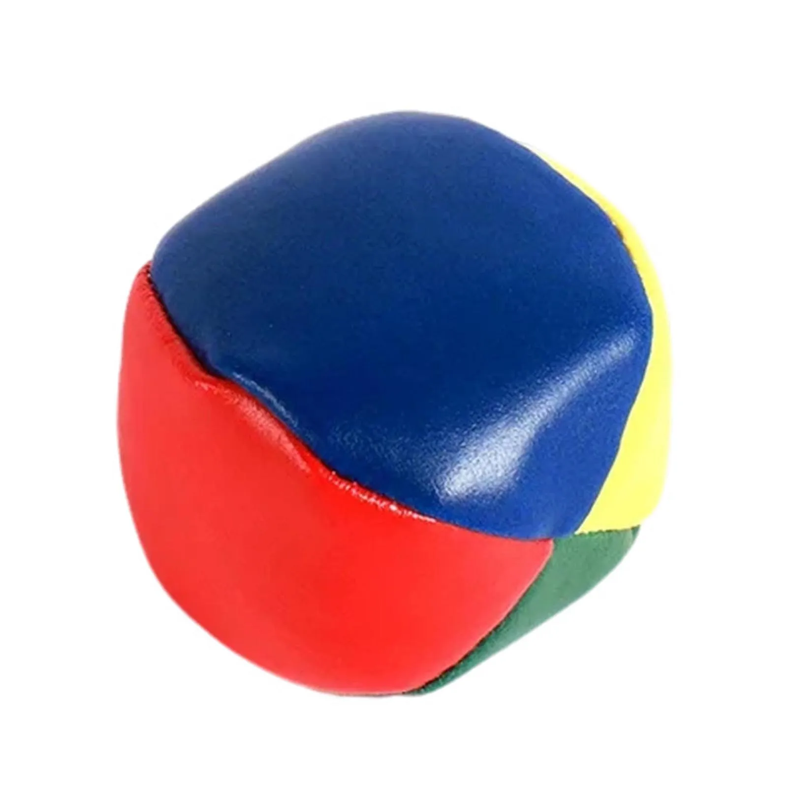 Palle da giocoliere da circo palla sportiva da giocoleria divertente in pelle PU durevole per principianti forniture per bomboniere per adulti