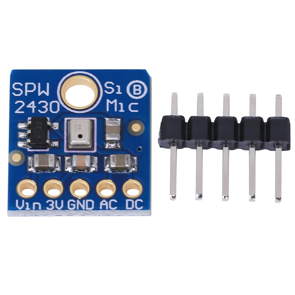 Sound Detection Sensor Module Silicon MEMS Microphone for FFT Recording Sampling SPW2430 3.3-5V