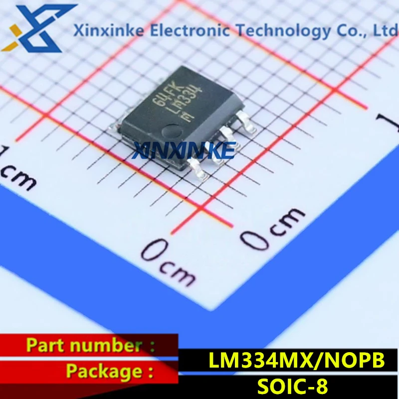 10PCS LM334MX/NOPB SOIC-8 LM334M Current Power Monitors Regulators 3-Terminal Adj Crnt Source Power Management ICs