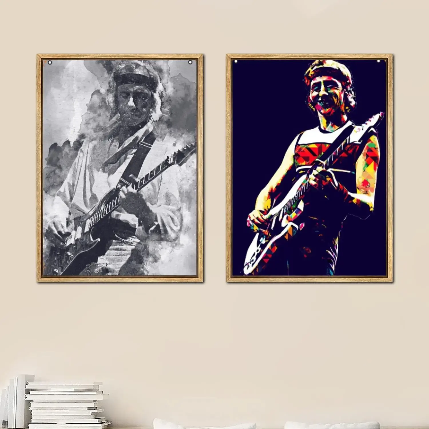 mark knopfler Posters Painting 24x36 Wall Art Canvas Poster room decor Modern Family bedroom Decoration Art wall decor