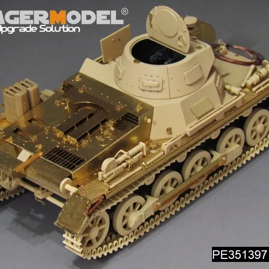 

Набор для базового модернизирования Voyager Photo Etched Part 1/35 PE351397, немецкий Pz.Kpfw.I Ausf.B, версия для африканских войск времен Второй мировой войны (для ACADMY 13556)