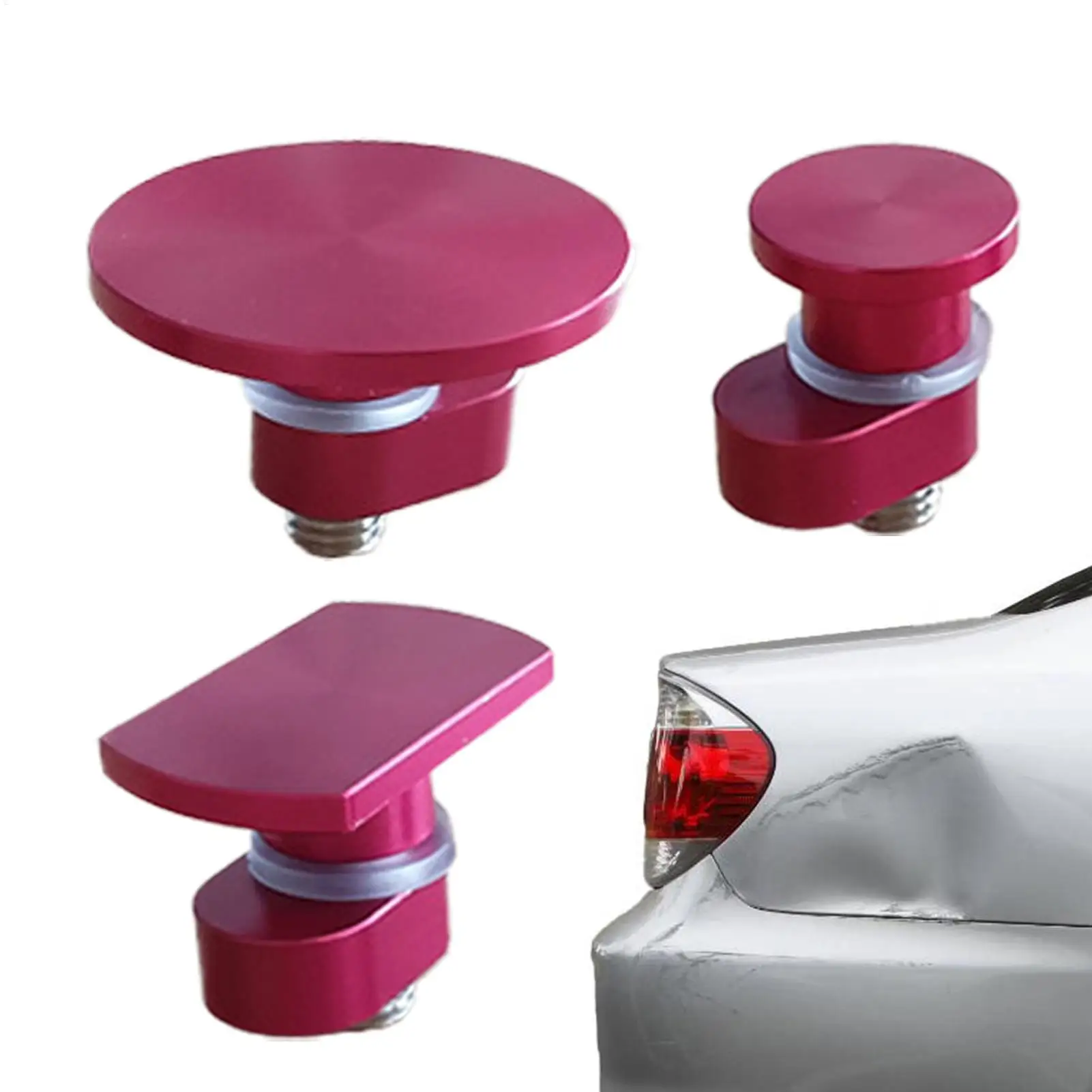 

Dent Repair Kit Car Dent Puller Kit Pulling Tab Automotive Puller For Metal Bumper Daily Beginners Trucks Outdoor SUV Body