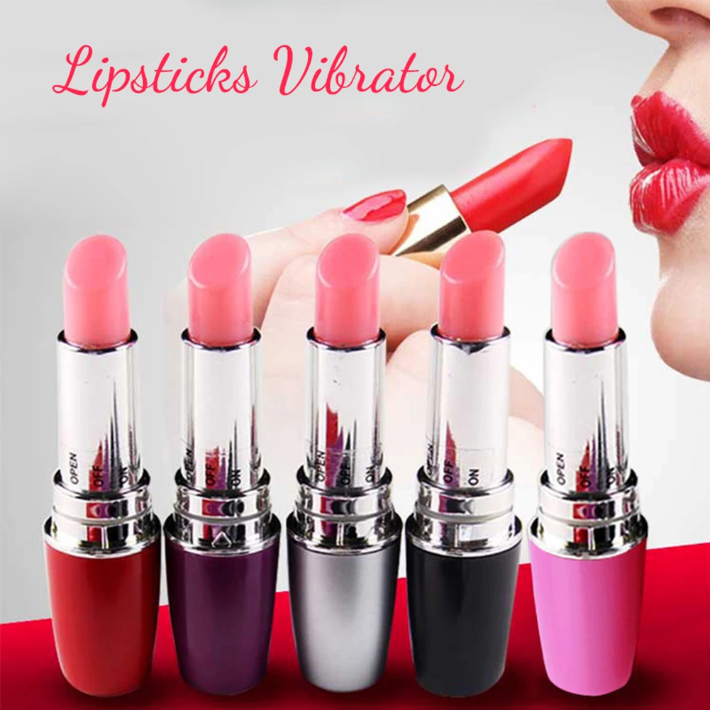 Mini Discreet Lipstick Vibrator Waterproof Clitoris Stimulator G-spot Massage Sex Toys for Woman Adult Toys