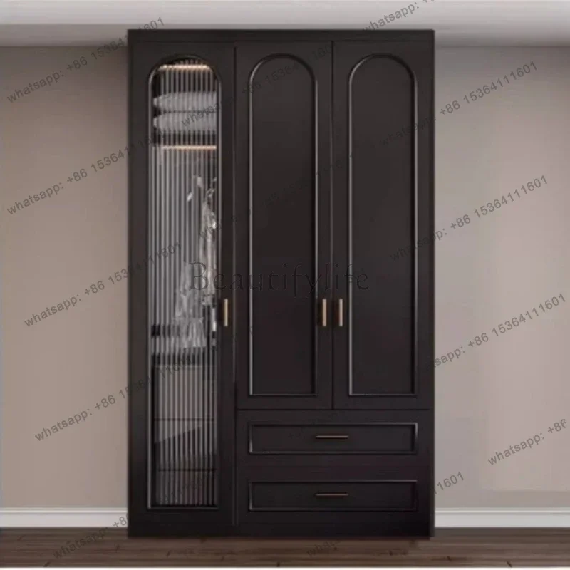 Factory Direct Home Comforter Double Wardrobe Cabinet/ Closet Bedroom Room Clothes Closet Wardrobes Organizer Luxury Armario De