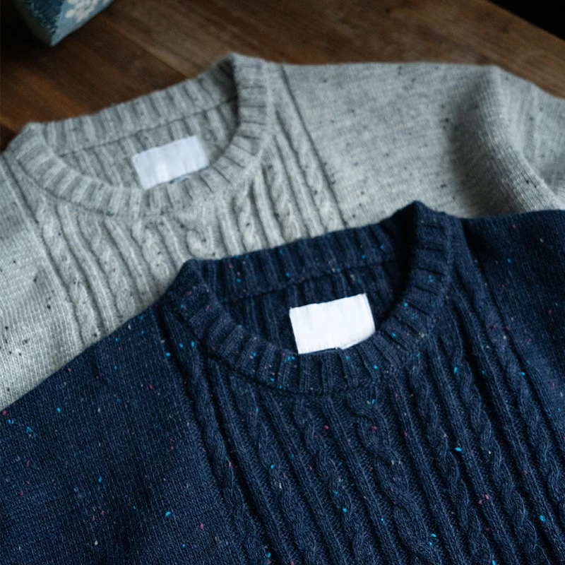 

2024aw Top Quality Retro Clothing Knitted Wool Sweater Casual Sweaters Sweatshirts Sweatshirt Men's Hoodies and Y2k Clothes