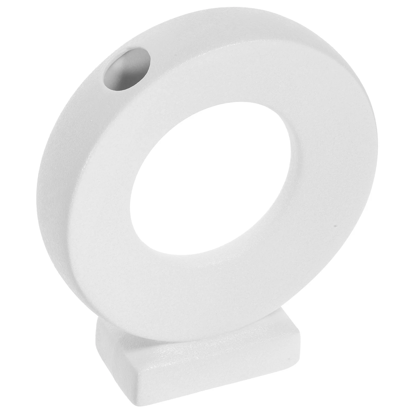 

Ceramic Flower Vase Minimalist Design Stable Base for Home Office Desktop Decor Dried Flower Arrangement Vase Modern Table