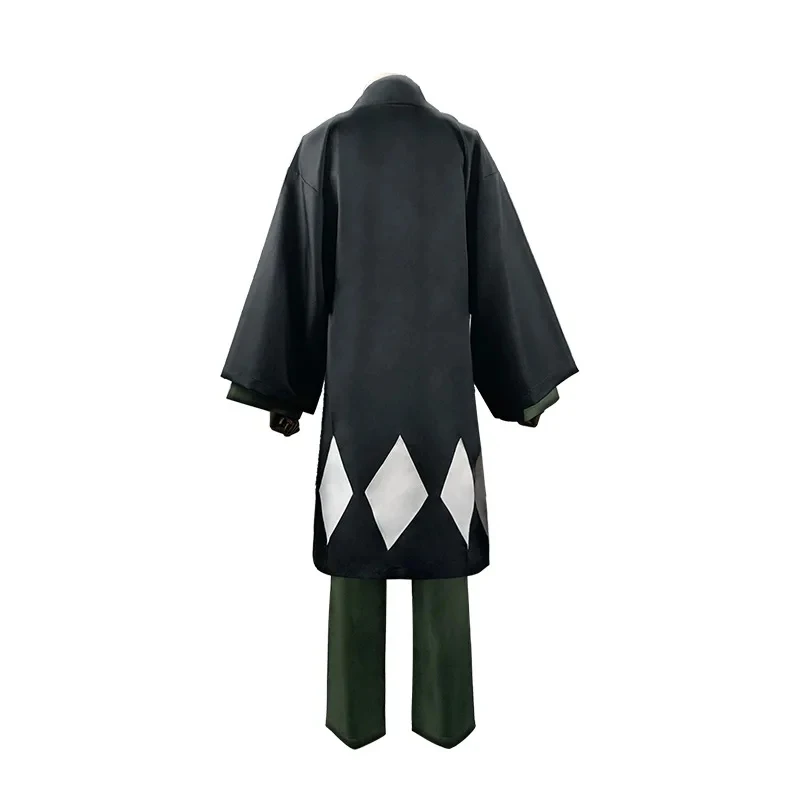 

♥ Новый костюм на Хэллоуин 2026: Аниме-косплей Урахара Кисуке, черное кимоно, брюки, шляпа, наряды для мужчин и женщин, карнавальные костюмы для вечеринок ★ ★ ★