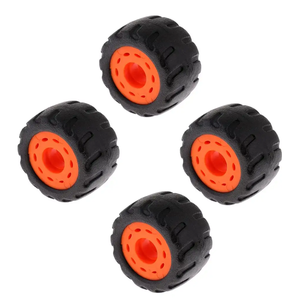 Skateboard Longboard Mountainboard Rubber Wheel, 70mm, Set of 4