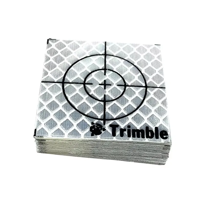 100pcs trimble Reflective Sheet 40*40MM Reflective Target sheet For  nikon Total Station surveying Tape Target