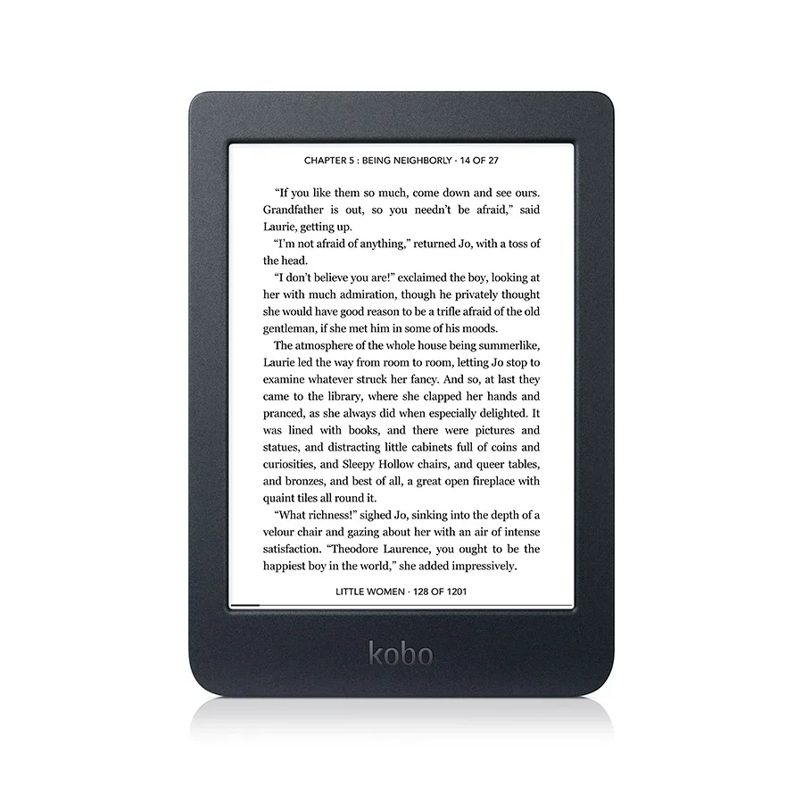 KOBO nia N306 ComfortLight الكتب الإلكترونية 6 بوصة القارئ الإلكتروني 212PPI الحبر الإلكتروني كارتا شاشة الكتاب الاليكتروني 1024x758 قارئ 8G/16G/32G WIFI ComfortLight