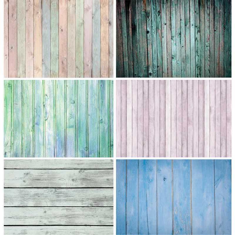 

Wood Floor Wooden Board Texture Photography Backdrops Props Vintage Newborn Baby Portrait Photo Studio Background 21318WQ-13