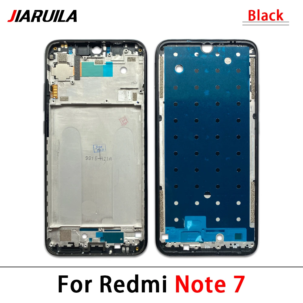 New For Xiaomi Redmi Note 7 8 9s Pro Front Housing LCD Frame Screen Bezel Holder Replacement Parts