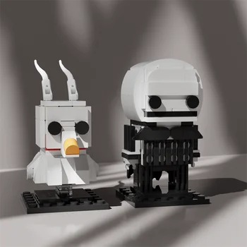 MOC 크리스마스 전 악몽 할로윈 영화 해골 피규어 브릭헤드 고스트 하우스 빌딩 블록, 어린이 장난감 선물 