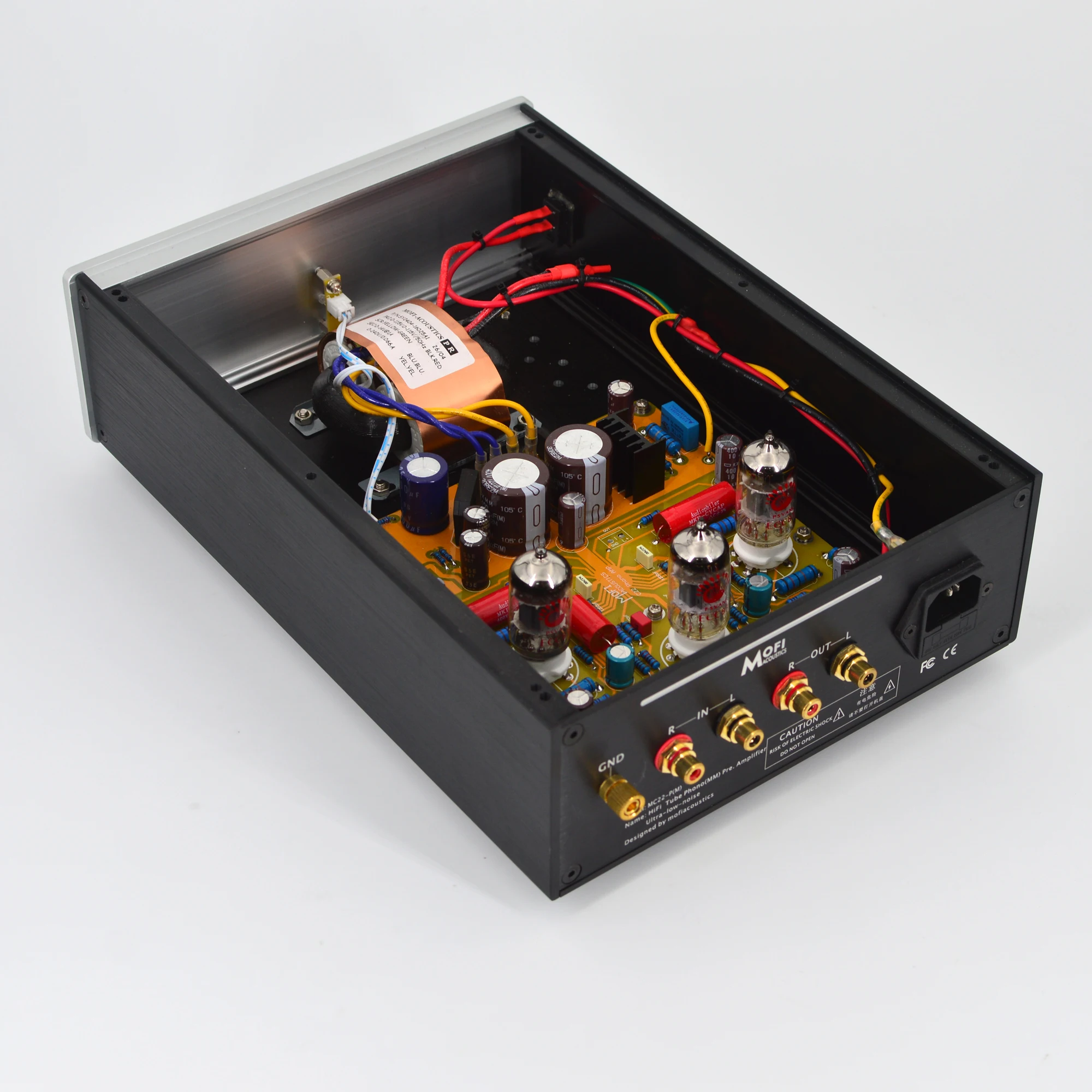 Klassischer MM-Röhren-Phono-Vorverstärker, Hi-Fi Analog-Vinyl-Plattenspieler Audio-Vorverstärker, Optional mit EAR834/C22/M7/ANK-L2 Schaltung – Detail 21
