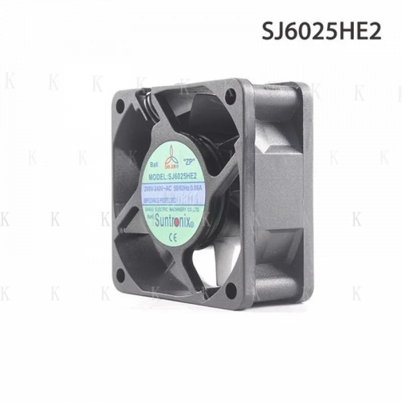 C  for  SANJUN SJ6025HE2 6025 200V-240V 0.08A 6cm cabinet high air volume Computer fan