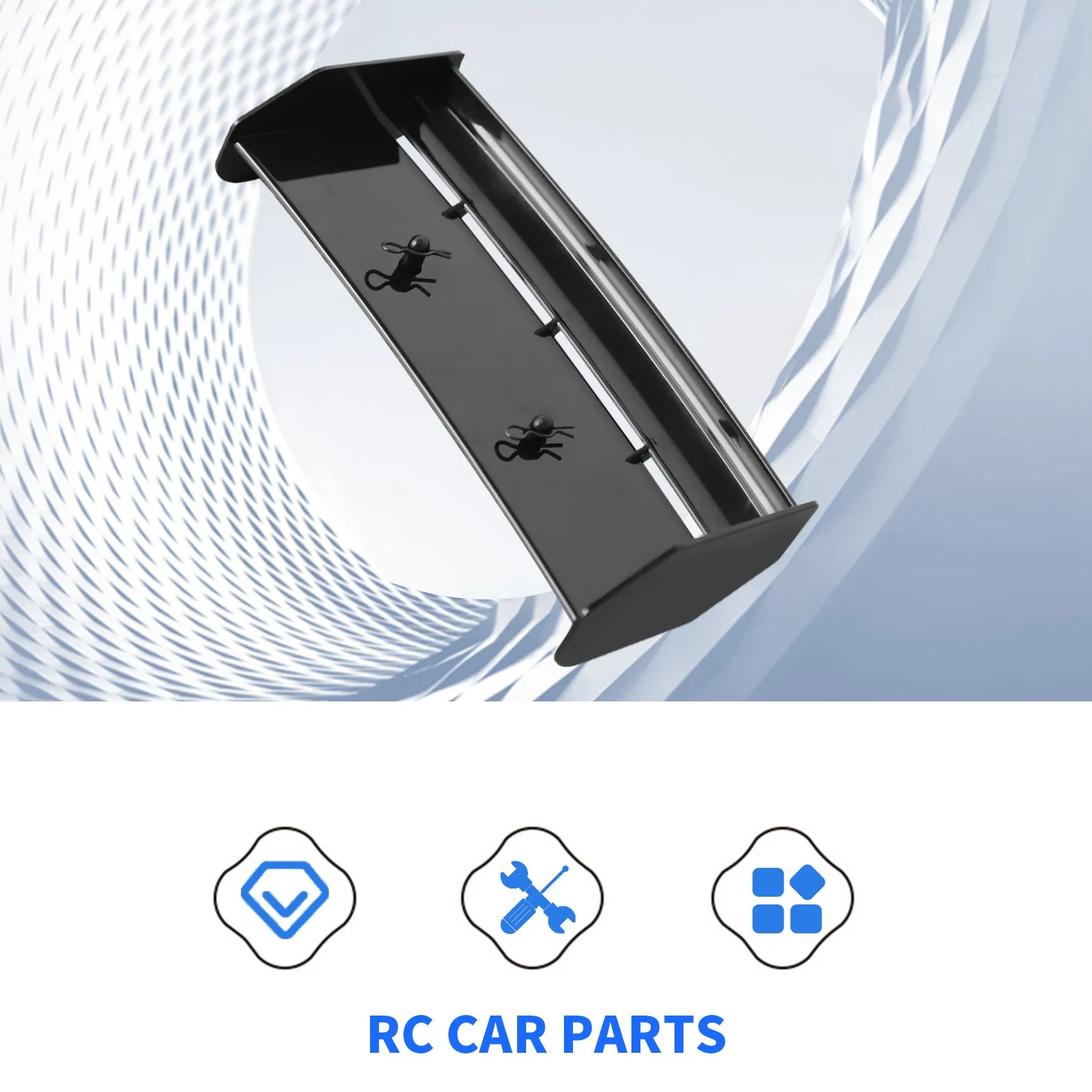 Pièces de rechange à gaz pour voiture RC, aile pour eckan Baja, échelle 1/5, 1/5, jardins I ROVAN BAAlban5B 5T 5SC