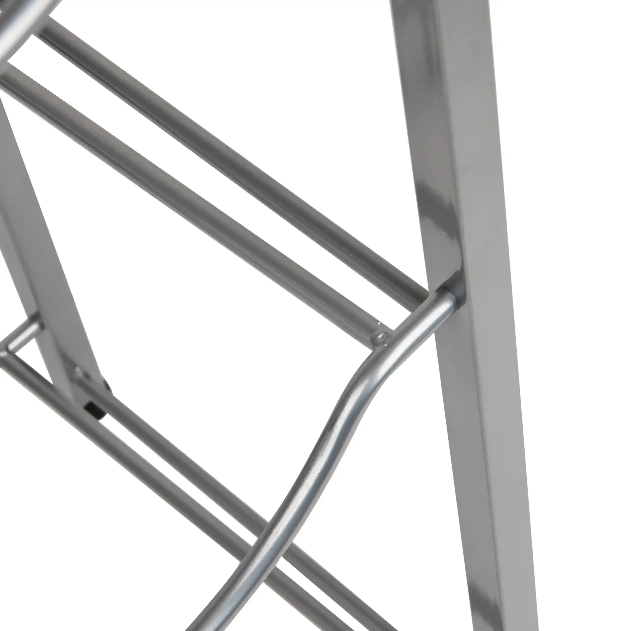 Suporte para jarras de água, comporta três jarros de 5 galões, metal, 13,5"C x 13,5"L x 28,75"H, prata