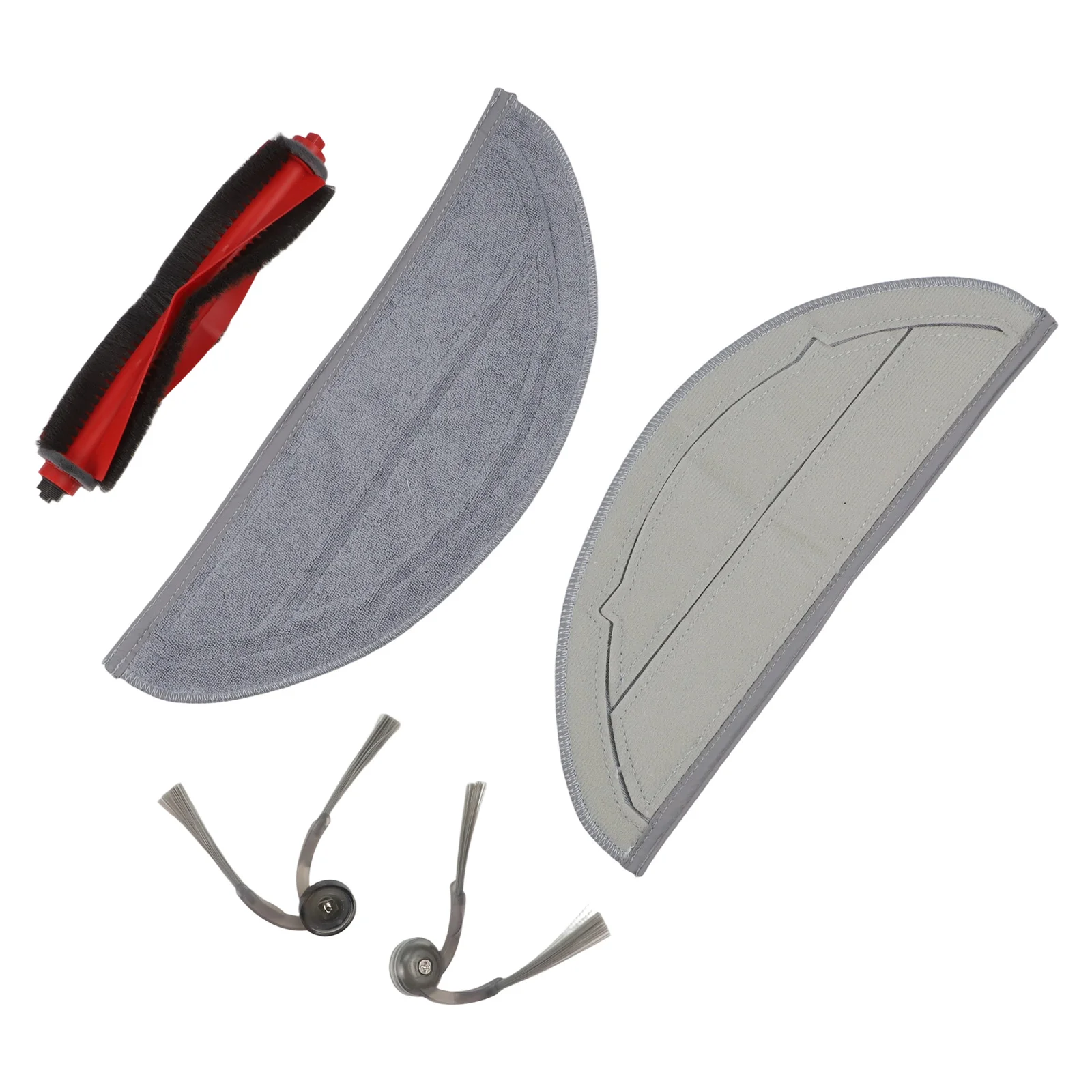 Floor Cleaning Accessories Replacement Parts Side Brushes And Mop Cloths Set Side Brush Set Dirt for capture Filters