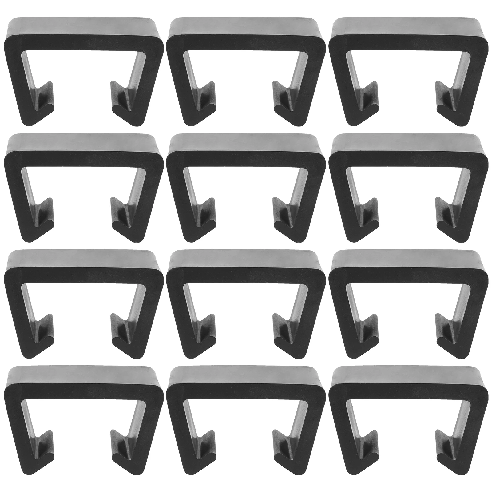 

12 Pcs niture Clips Outdoor Wicker Clasps Garden Sofa Clamps Sectional Sofas Patio Couch Connector Rattan