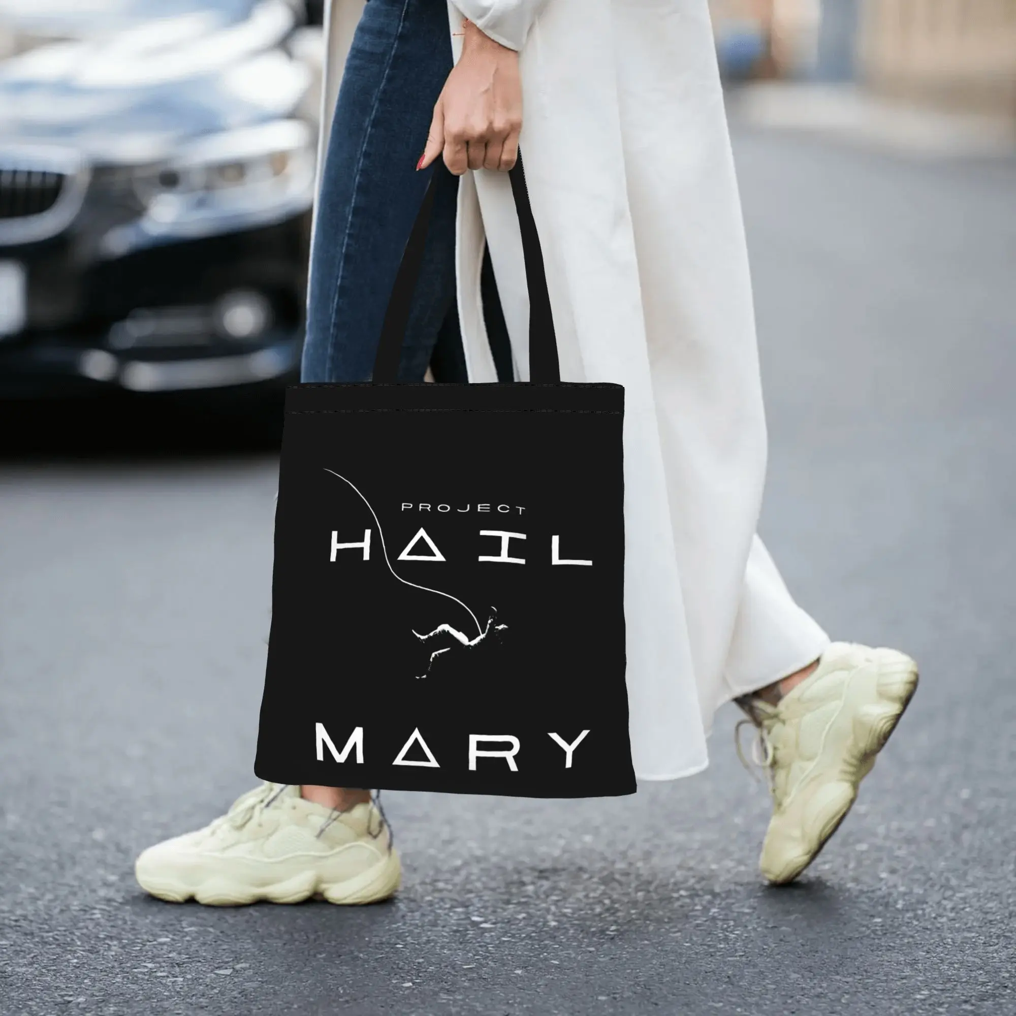 

Project Hail Mary 12 Canvas Tote Bag Perfect for Grocery Women's Top-Handle Bags