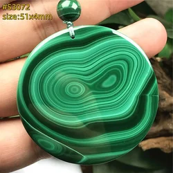 Top Natural Green Malachite Necklace Pendant For Women Man Healing Luck Gift Beads Stone Silver Crystal Gemstone Jewelry AAAAA