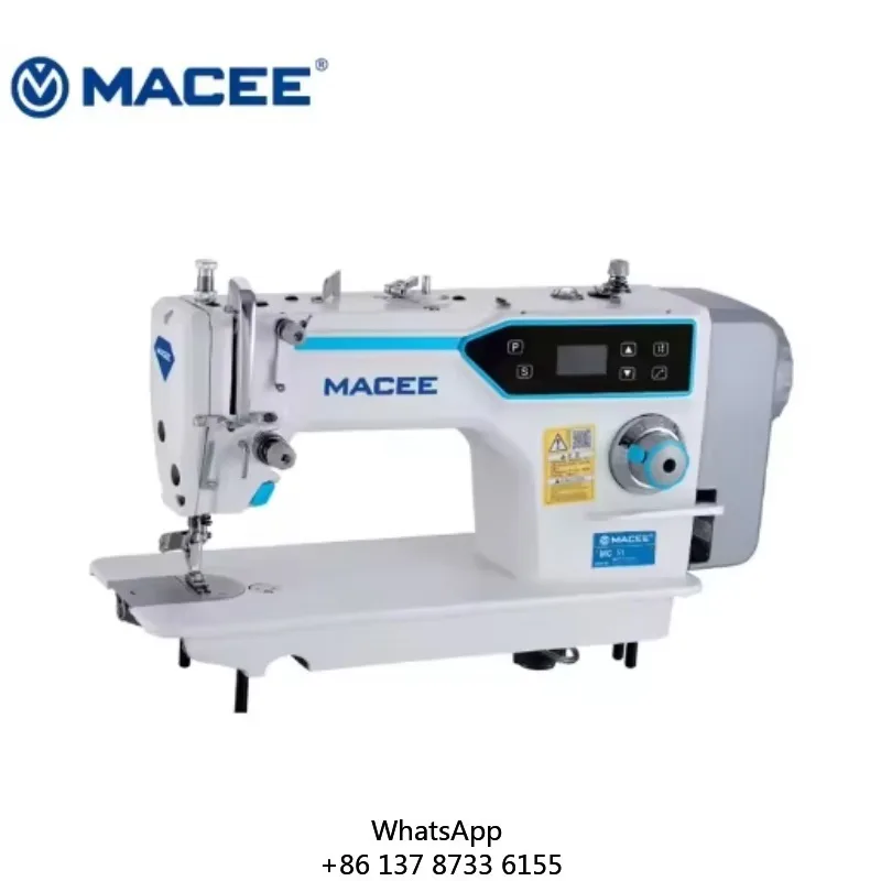 MC-S1 High-Speed Flat-Bed Manual Industrial Direct Drive Single Needle Lockstitch Sewing Machine
