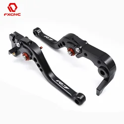 Short 147MM CNC Motorcycle Adjustable Brake Clutch Lever For Yamaha YZF R7 YZF-R7 YZFR7 2021 2022 2023 Levers Accessories