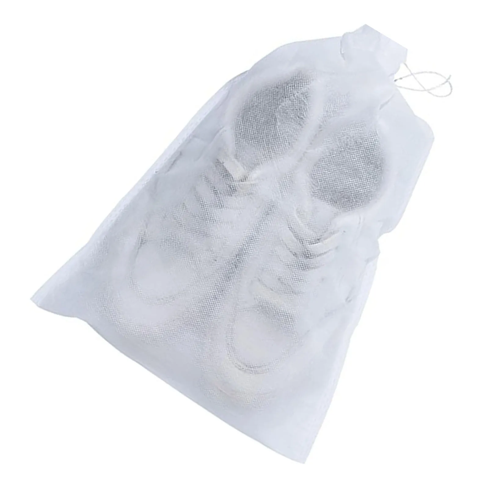 Non-woven Shoes Dust Cover Bags Storage Pouches with Drawstring Closure for Fitness Sport Beach Vacation