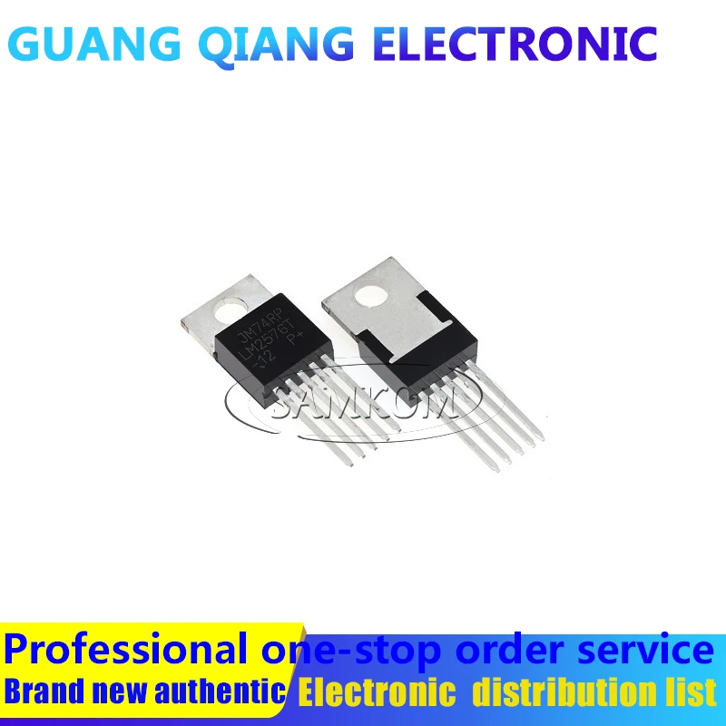 1PCS LM2576T-12 IC REG BUCK 12V 3A TO220-5