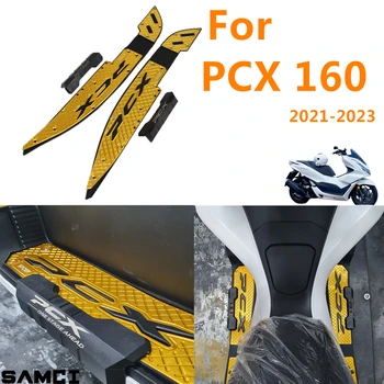 PCX160 혼다 pcx160 풋패드 오토바이 알루미늄 합금 페달, 미끄럼 방지 발받침 개조, Pcx 160 2021 2022 2023  Best5