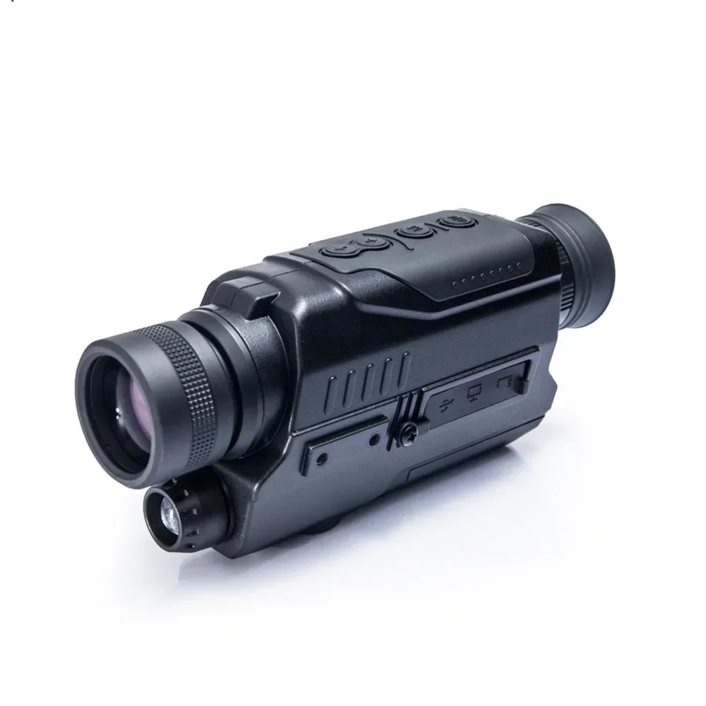 PJ2-0532 Digital Night Vision Scope Infrared Camera Photo Video Playback Night Viewing Sighting Monocular Telescope for Hunting
