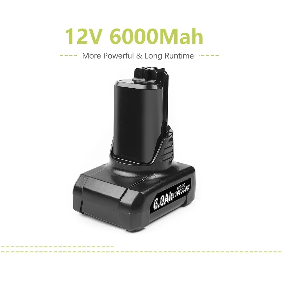  For Bosch Battery BAT420 Rechargeable  12V/3.0Ah/6.0Ah Li-ion Battery For Bosch BAT411 BAT412A BAT413A Power Tool Battery