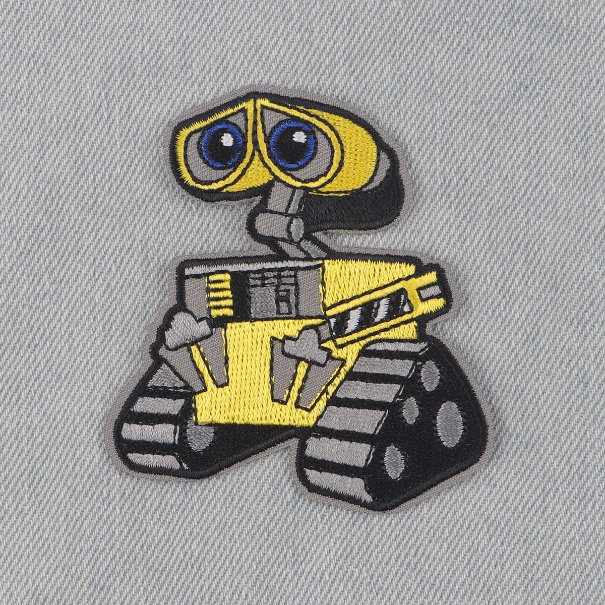 Cartoon Embroidery Patch Cute Robot Patch Iron On Patches For Clothing Thermoadhesive Patches On Clothes Jacket Badges