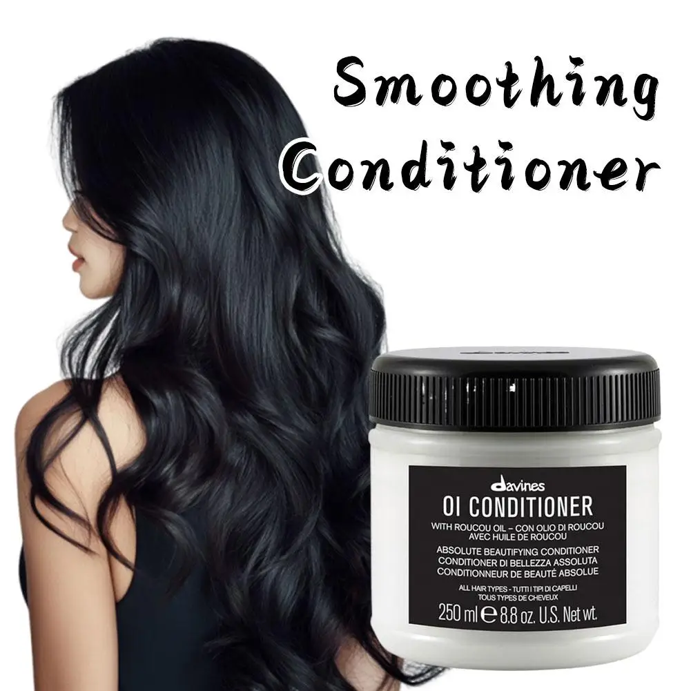 

Davines OI Conditioner 250ml, with Roucou Oil, Deeply Nourishes & Repairs Damaged Hair, Shine-Enhancing, Silky Smooth