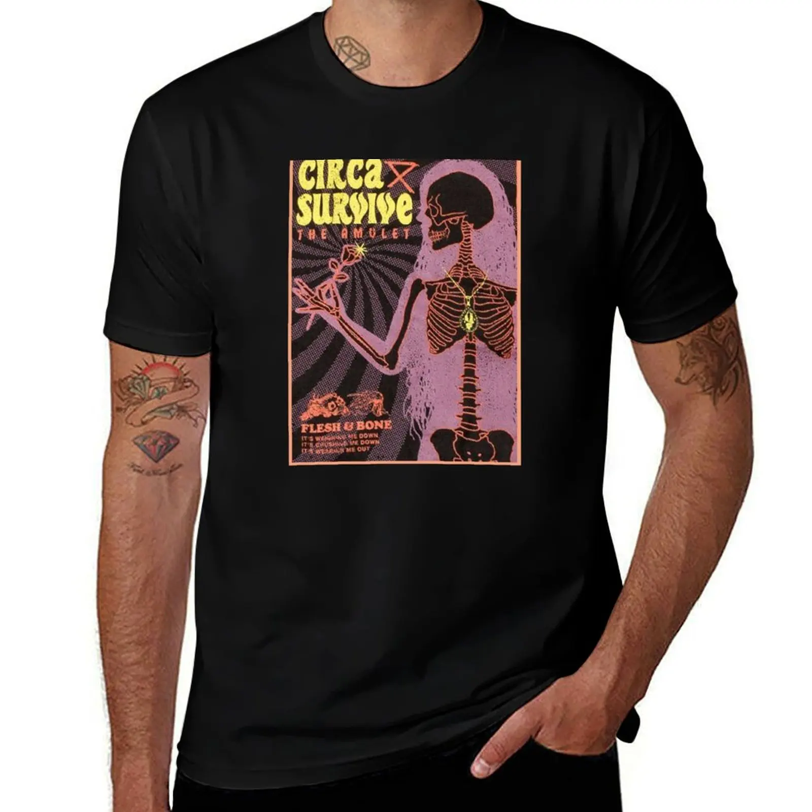 

Circa-Survive-Flesh-and-Bone-Shirt-Connection-Metal-hardcore-punk-pop-punk-rock-indie- T-Shirt