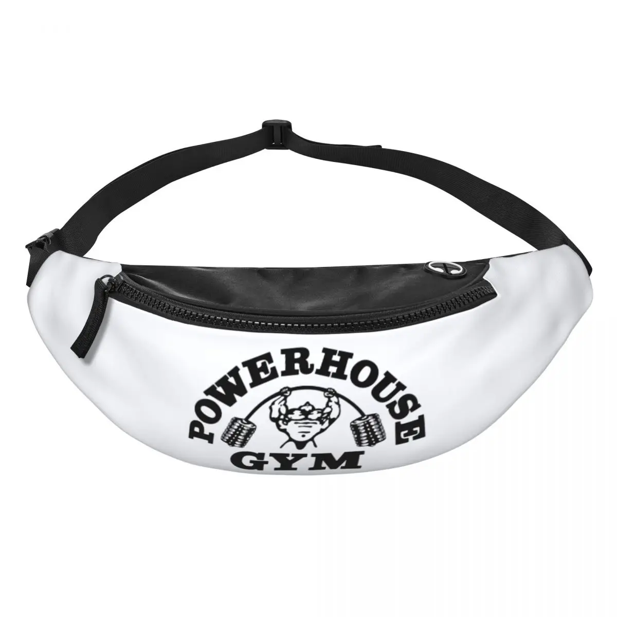 Powerhouse-riñonera informal de gimnasio para hombre y mujer, bolso de cintura cruzado para hacer ejercicio, para hacer senderismo, para teléfono y Dinero