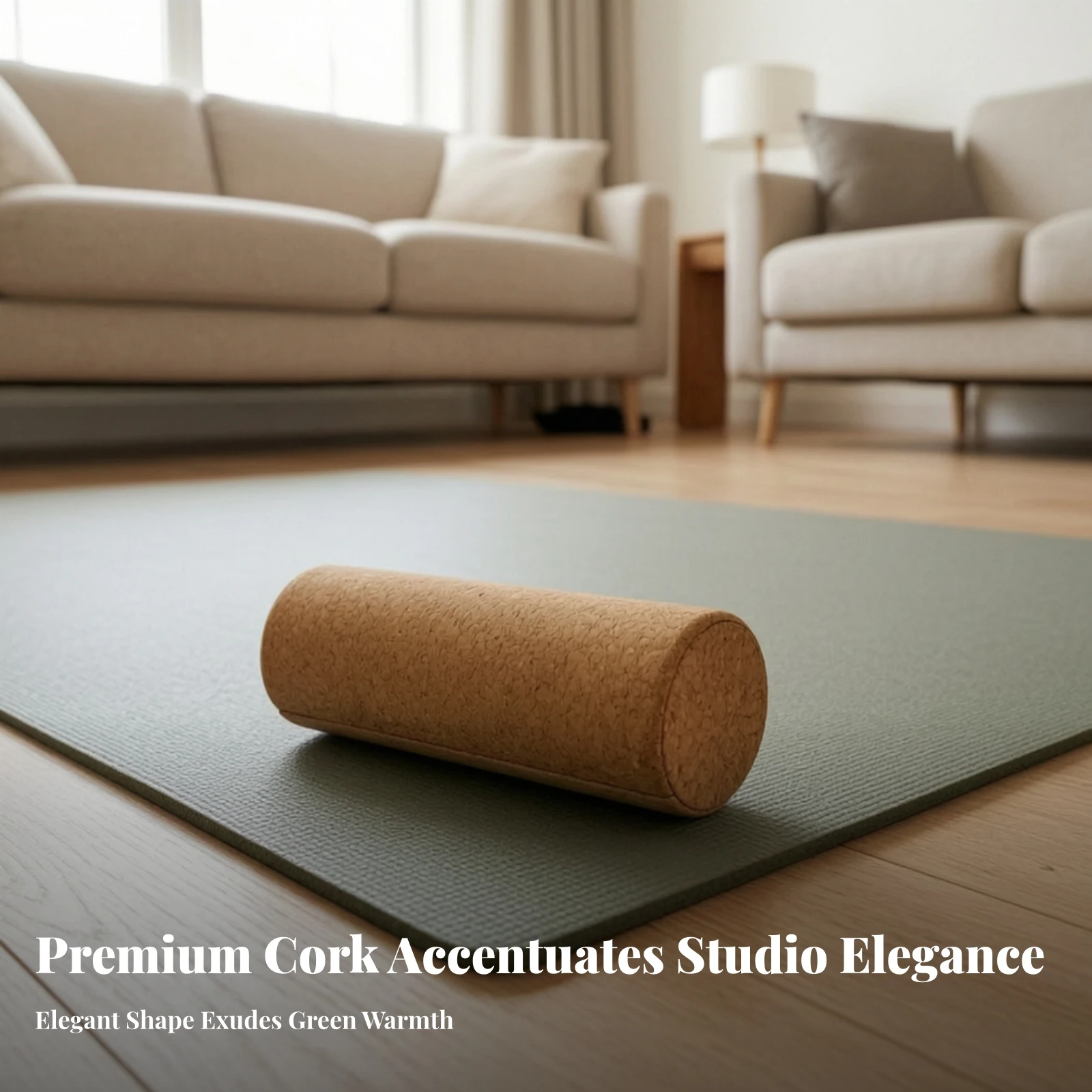 Rolo de Cortiça para Pilates, - Home Gym Manual avaliação e preço