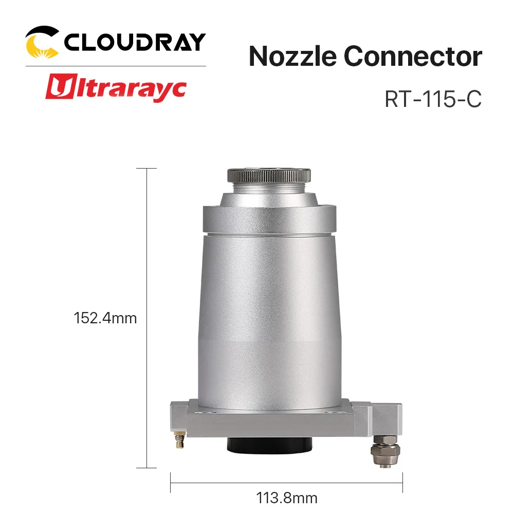 Ultrarayc raytool فوهة موصل ل raytool BM115 F200 رأس تقطيع ليزر السيراميك الاستشعار جزء
