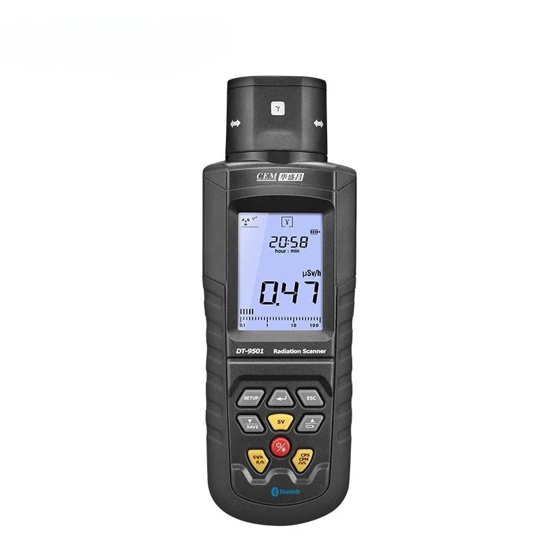 DT-9501 Geiger counter nuclear radiation detector marble radiation personal dose mining stone xy ray detector alarm