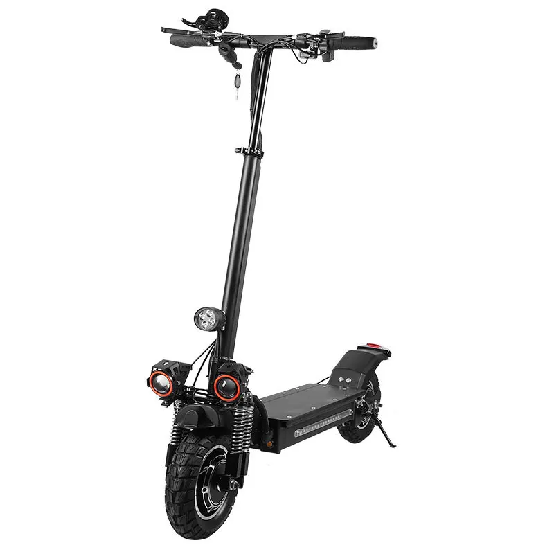 Dual shock absorber dual driving force 1000W electric scooter lithium portable electric car front and rear shock absorption ebik