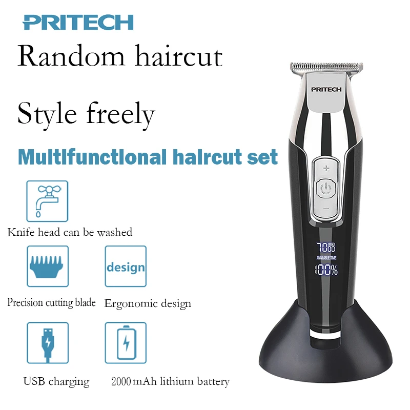 Hair Trimmer For Men Beard Trimer Professional Hair Clipper Electr Razor Hair Cutting Machine Haircut Electr Shaver Barber