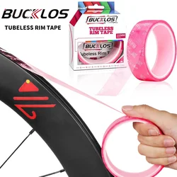 BUCKLOS Bicycle Tubeless Rim Tape MTB Road Bike Rim Tape Strips Wheelset Gluing Tape 10M 17/19/21/23/25/28/30/32/35MM Width