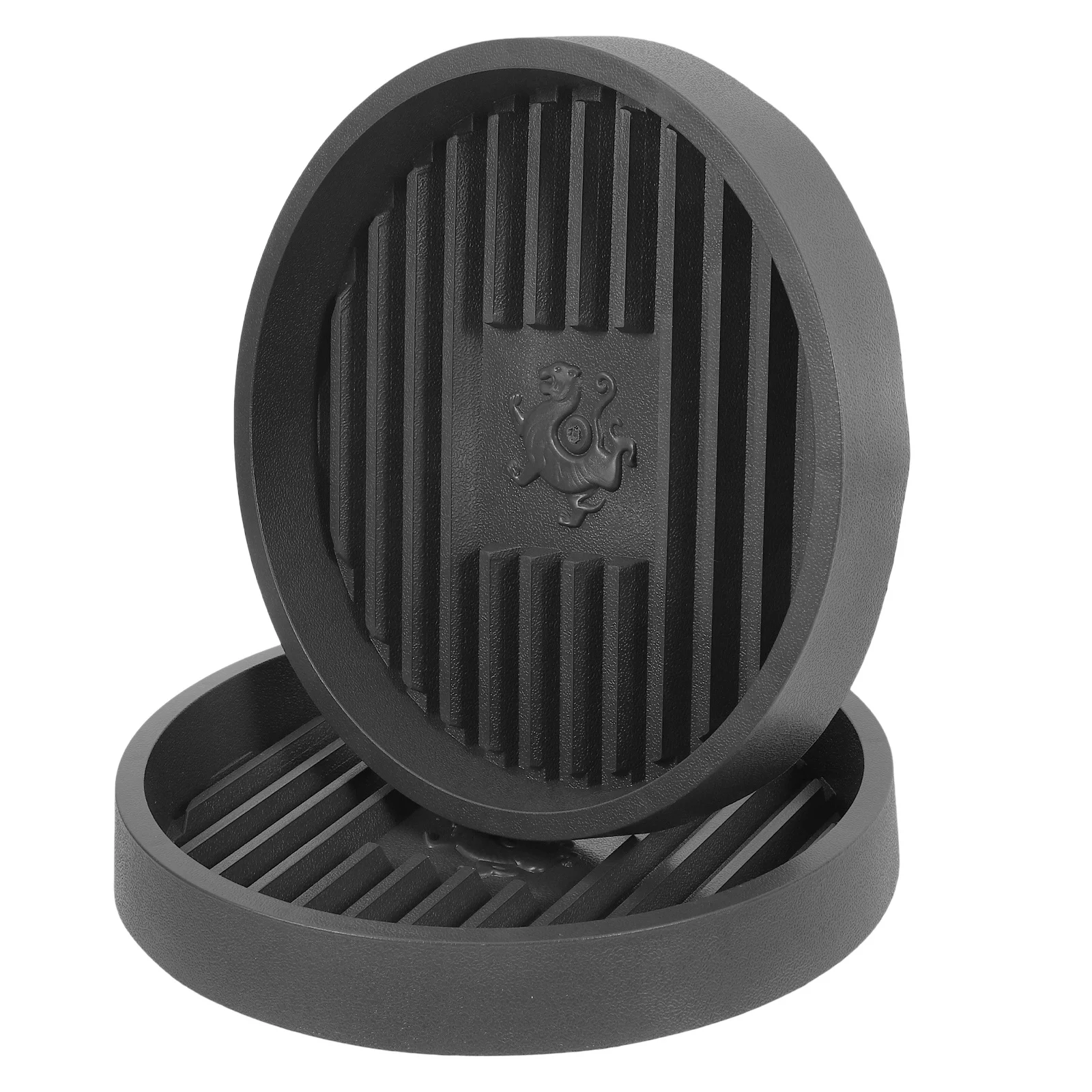 Bandeja de goteo para inodoro, soporte de secado de émbolo, herramienta de limpieza de inodoro, estera de almacenamiento de émbolo, bandeja de secado para baño, cocina, uso en jardín, 2 uds.