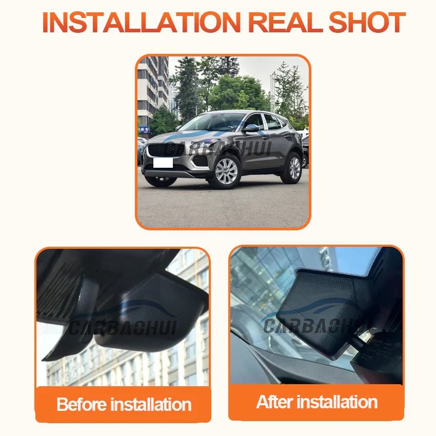 Plug and play Car DVR Wifi Video Recorder Dash Cam Camera Loop recording For Jaguar E-PACE R-DYNAMIC SE 2024 2025 Dashcam