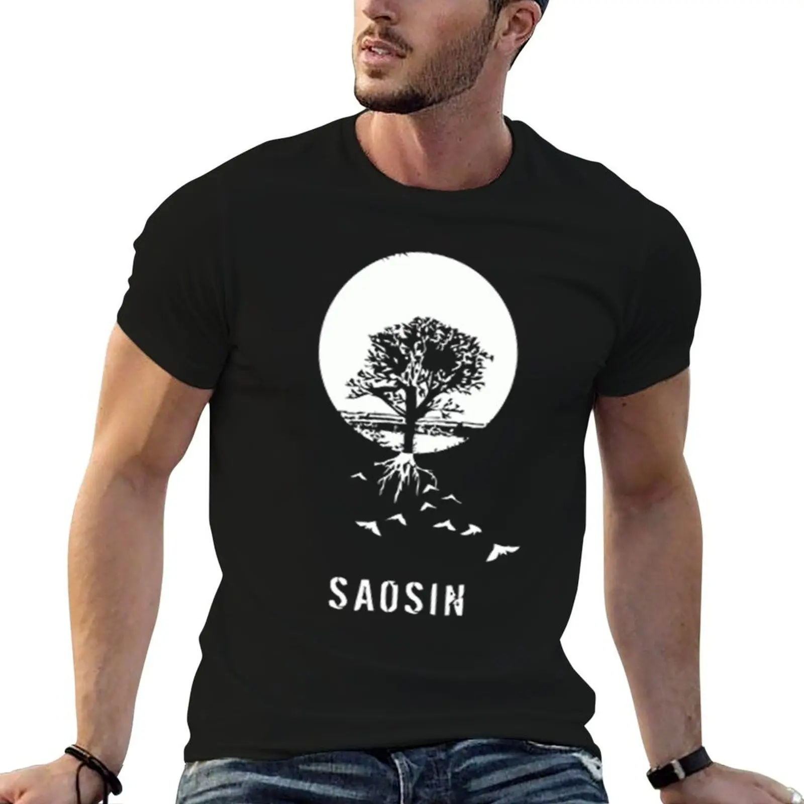 

saosin T-Shirt t shirt man cotton cotton t shirts man 100% T-Shirt