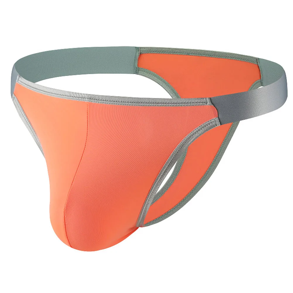 Sexy Pouch Underwear Men Thongs Pouch Front T-back Design Open Butt 80 Polyester 20 Spandex Men Sexy Underwear Thongs