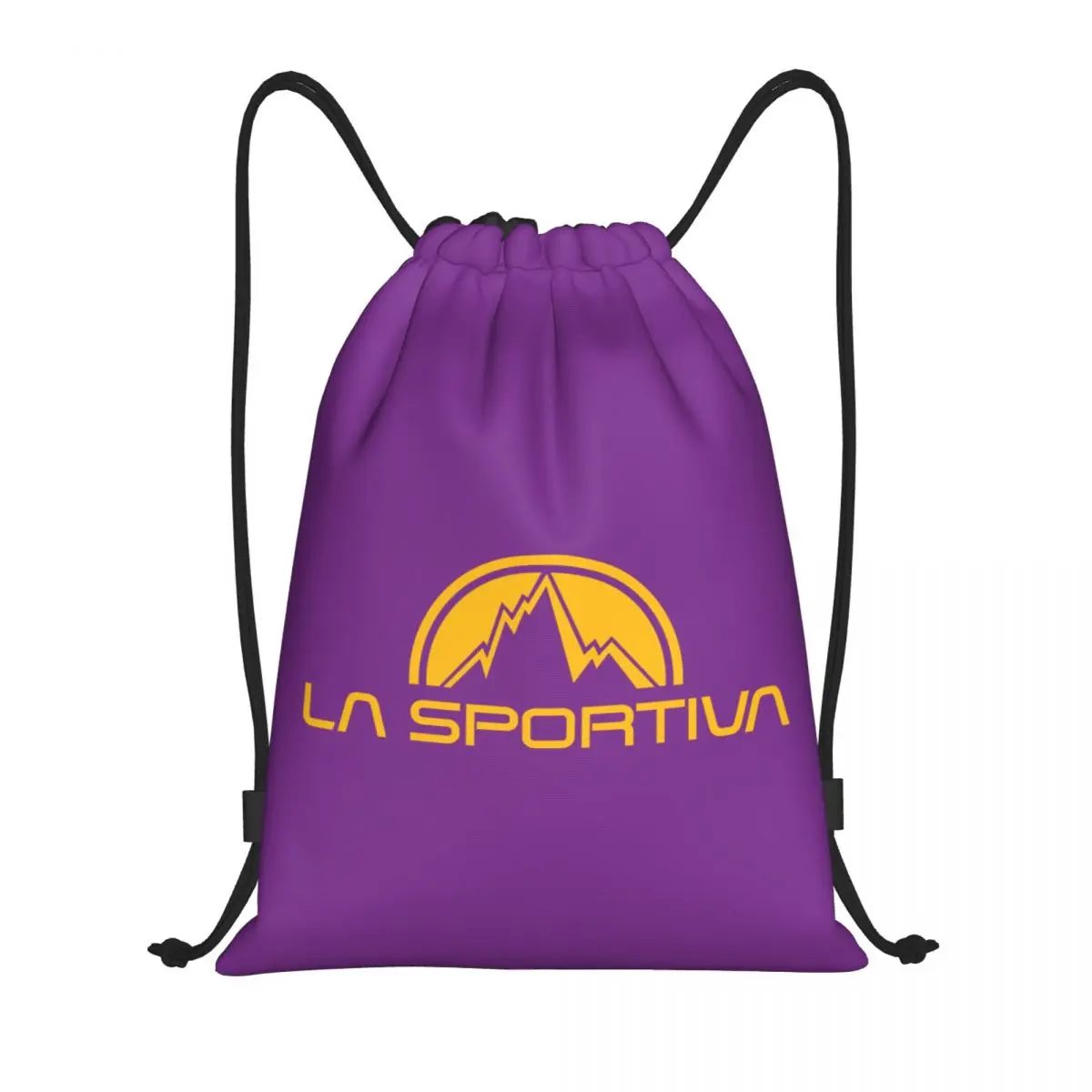 Custom Sportivas Climbing Snowsport Drawstring Backpack Bags Men Women Lightweight Gym Sports Sackpack Sacks for Traveling