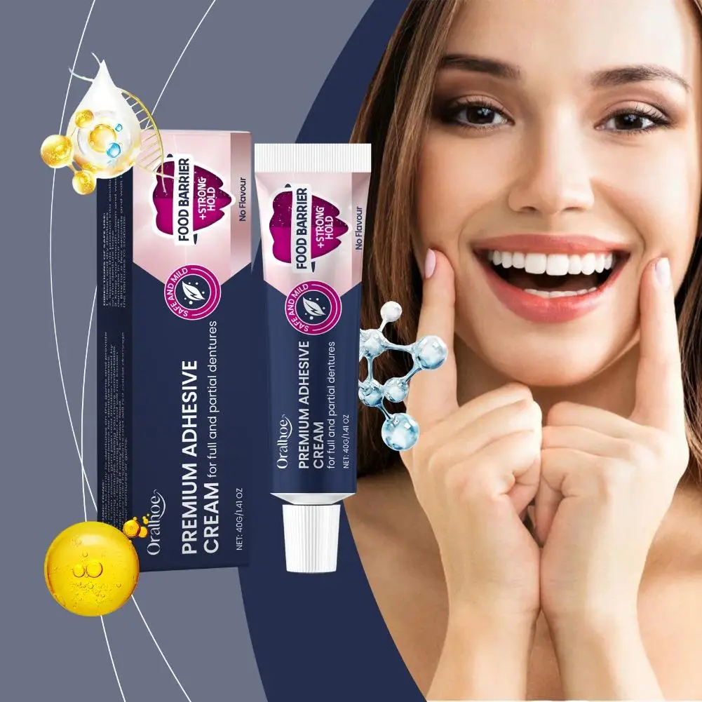Adesivo termoplástico para dentaduras profissionais, cola adesiva de longa duração para fixação de dentaduras, melhora o conforto, cuidados com dentaduras