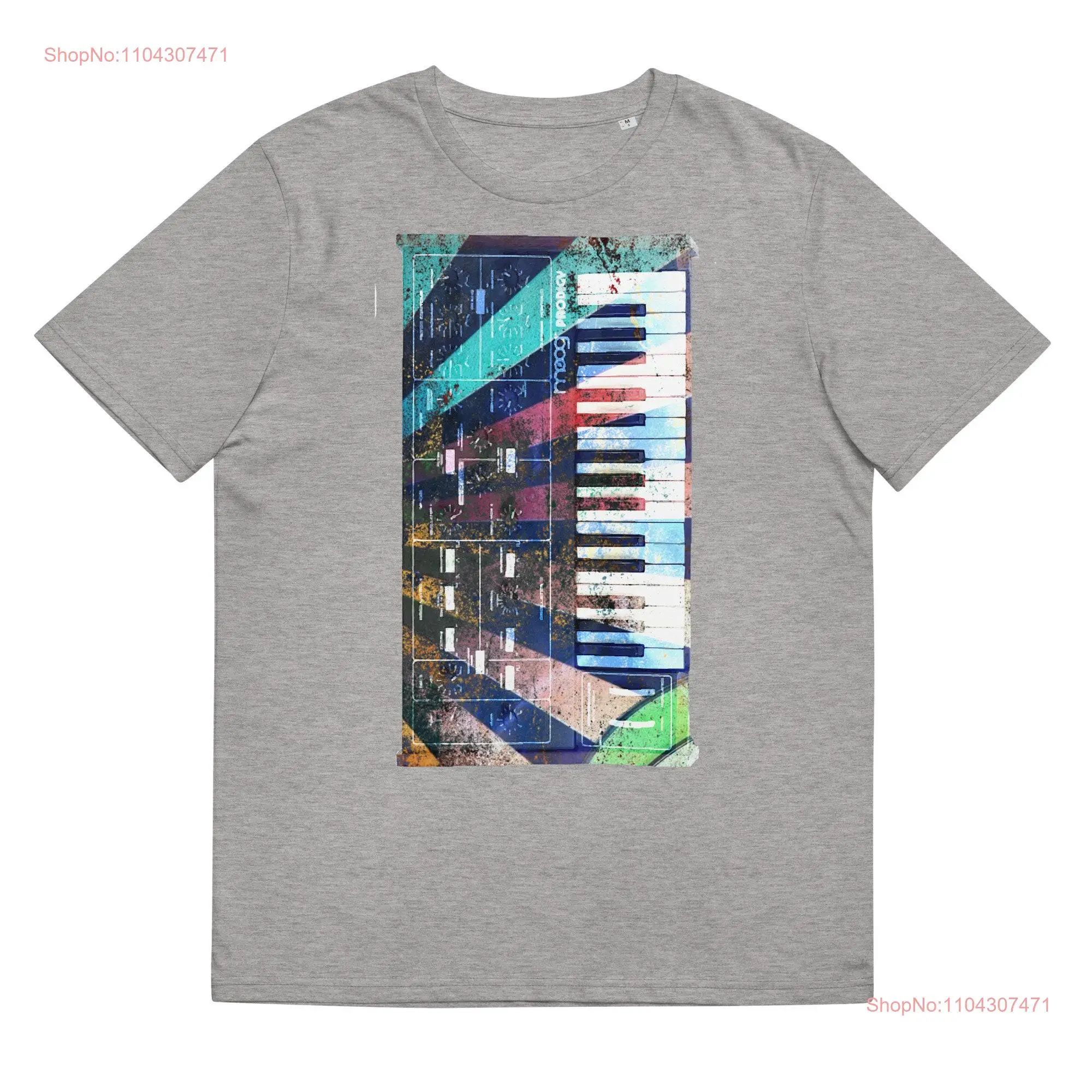 Inspired graffiti style classic synth eco friendly t shirt long or short sleeves